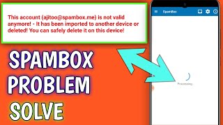 spambox problem |  email deleted  | spambox error | how creat unlimited gmail email account