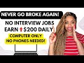 Avoid going broke 6 no interview onlinejobs to earn 100200 daily start whenever you want