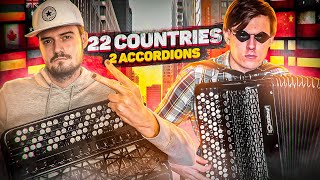 2 Accordions 22 Countries | Just Duet