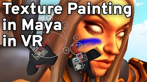 Maya 3DPaintTool in VR