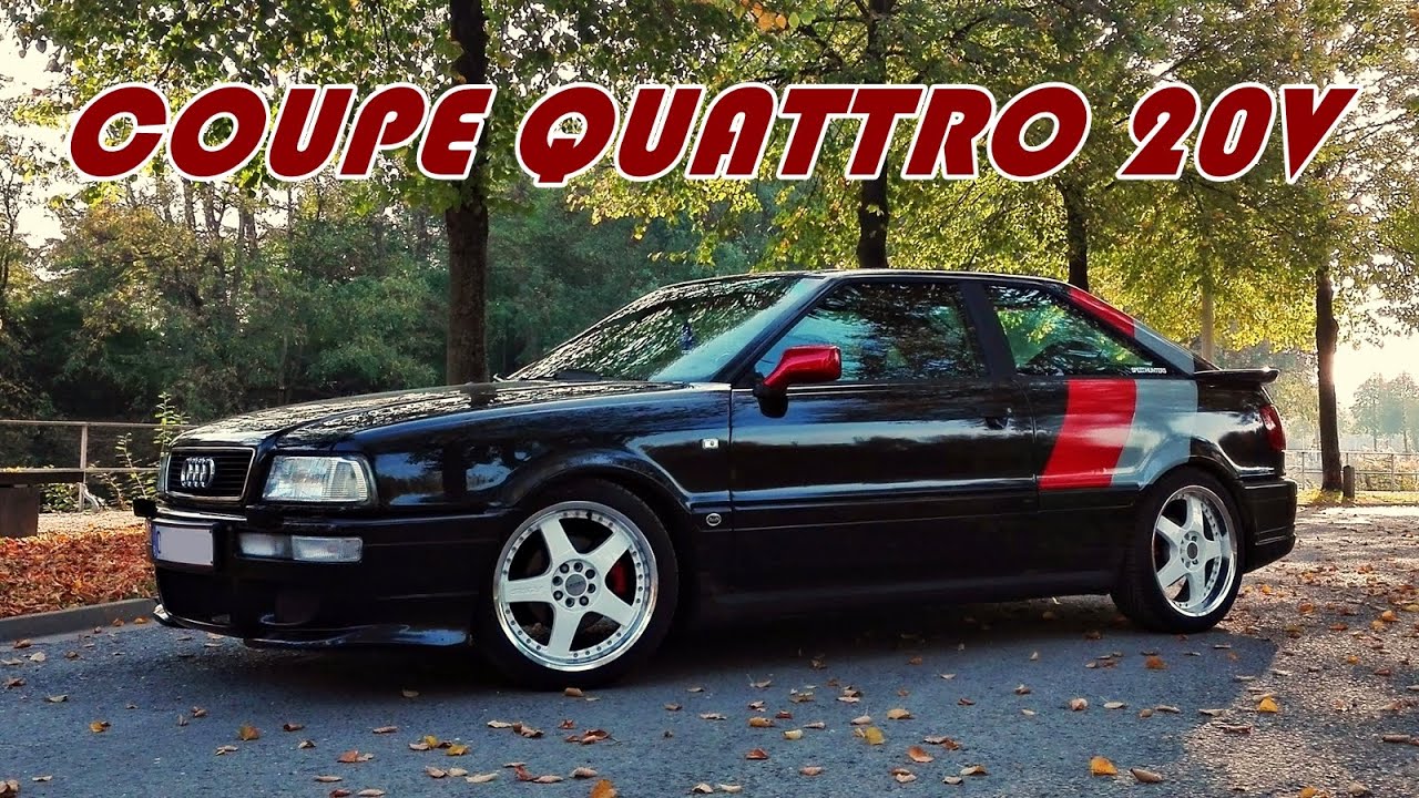 Audi Typ89 Coupe Quattro 20V 7A : G-Power Exhaust SOUND + Acceleration