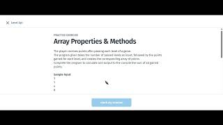 Array Properties & Methods | JavaScript | Sololearn Answers