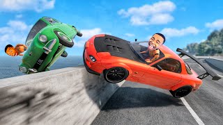 картинка: Смешные моменты с Mazda RX-7 🤣 - [BeamNG.Drive]