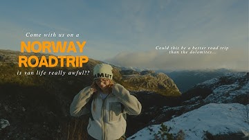 Norway road trip!! | van LIFE, HIKING and a LOT of BAKERIES. Is this the best road trip in Europe? 