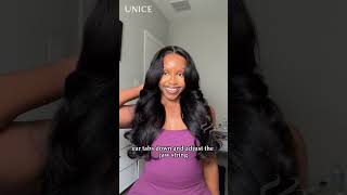 UNice Hair Body Wave Wig Pre-Everything Wig 13x4 Lace Front