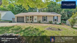Sale: 3 Beds - 1 Bath - 1040 sq ft - Roanoke - VA [$249,900] MLS #: 927959