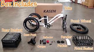 Kasen K8 Electric Trike How-To Set Up Video