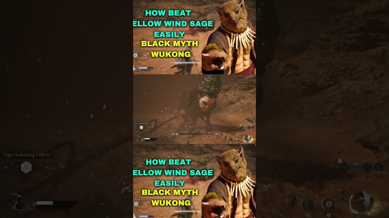 BEST HOW TO BEAT Yellow Wind Sage Boss EASY GUIDE | Black Myth Wukong 