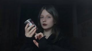 •asmr• делаю тебе пирсинг на безымянном пальце чтобы утяжелить его🔪!^^