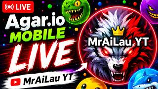 🔴 MrAiLau Agar.io Mobile Live Road To 1005 Subs👇