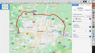 Make an Animated Map with Keynote