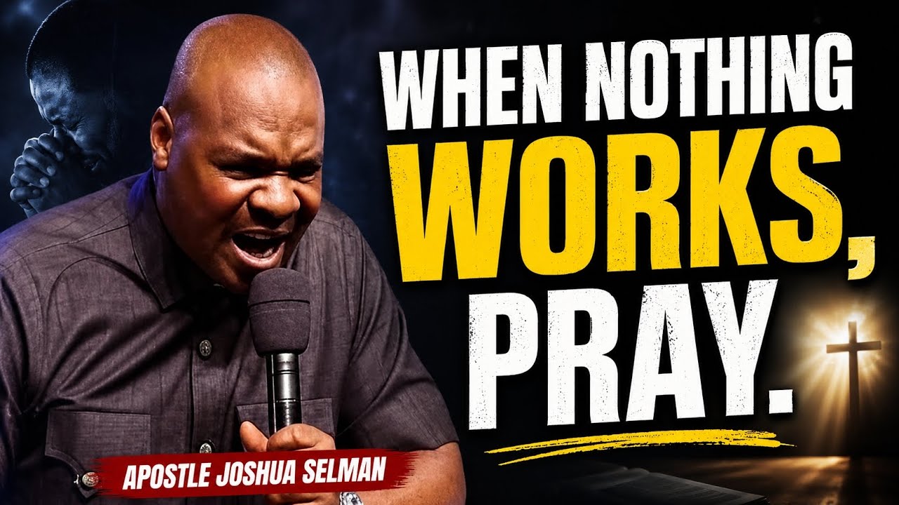 WHEN NOTHING WORKS, PRAY | Apostle Joshua Selman Powerful Prayer