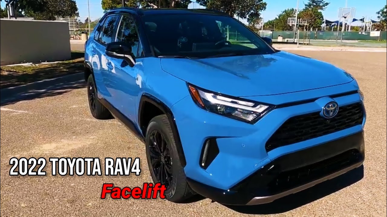 New 2022 Toyota RAV4 Facelift - Wonderful Hybrid Compact SUV - YouTube