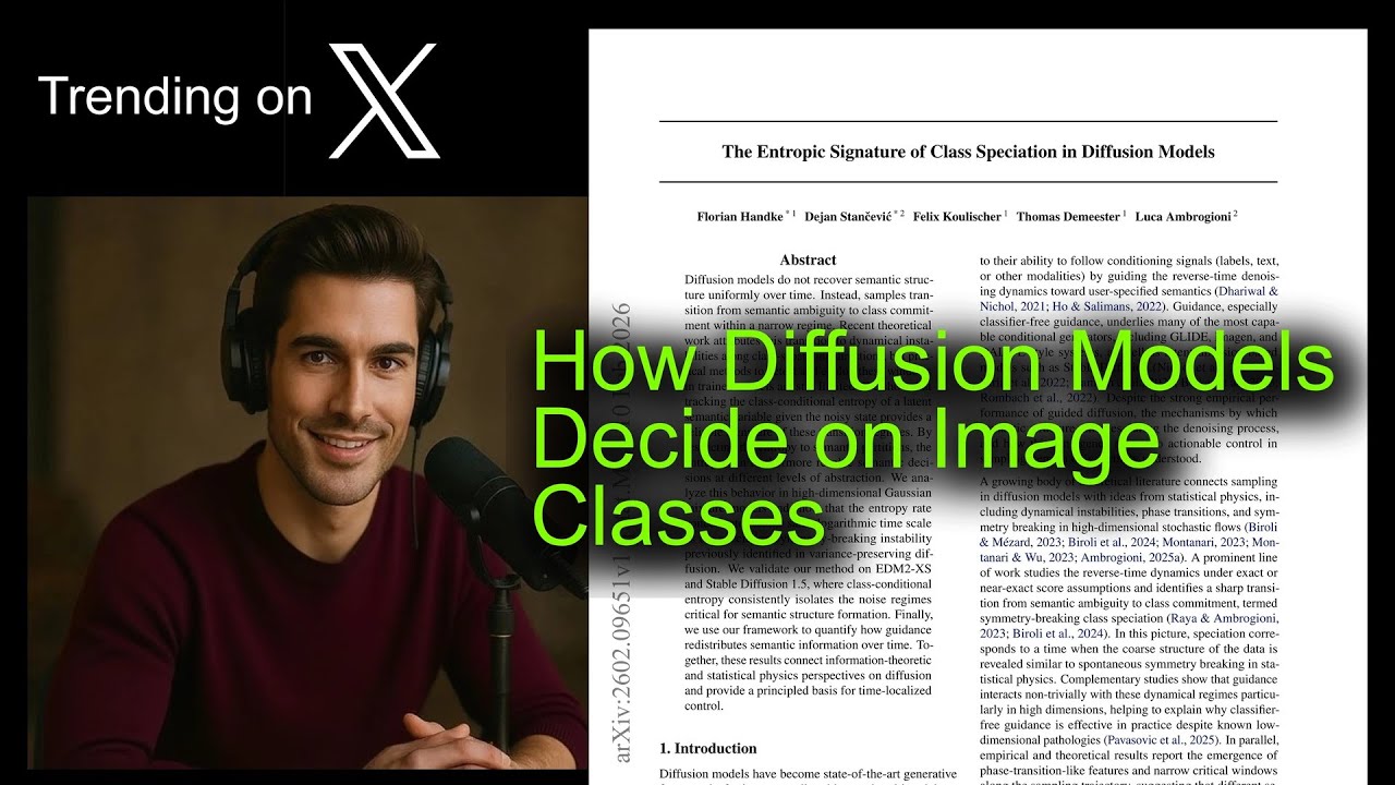 How Diffusion Models Decide on Image Classes - YouTube