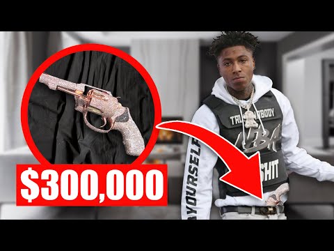 NBA YoungBoy Shows Off His $800,000 Jewelry Collection..