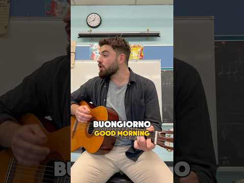 The Buongiorno Song!👋🇮🇹