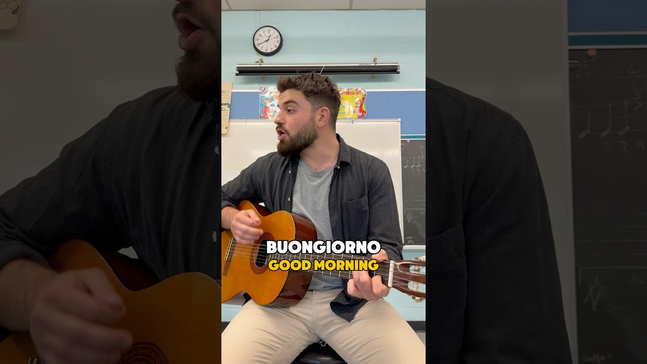 The Buongiorno Song!👋🇮🇹