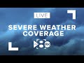 Severe weather coverage as much of Dallas-Fort Worth area is under tornado watch