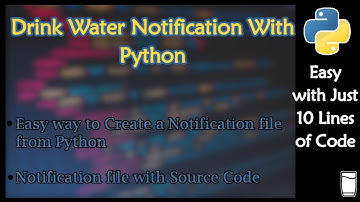Notification File with PYTHON | Stark Codes | Python Project #1 | #python