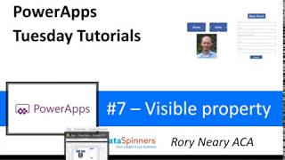 PowerApps Tuesday Tutorials #7 Visible Property
