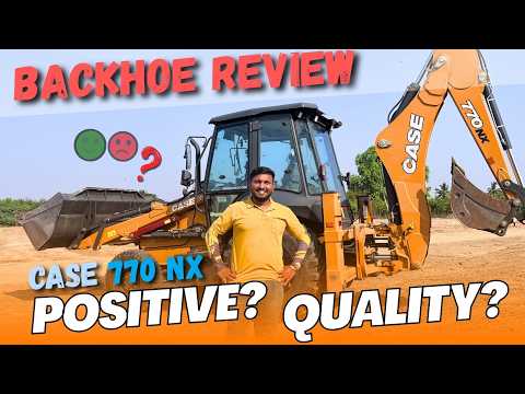 CASE 770 NX - டீசல் செலவு எவளோ? ஓனர்கிட்ட பேசுவோம் | CASE BACKHOE REVIEW IN TAMIL