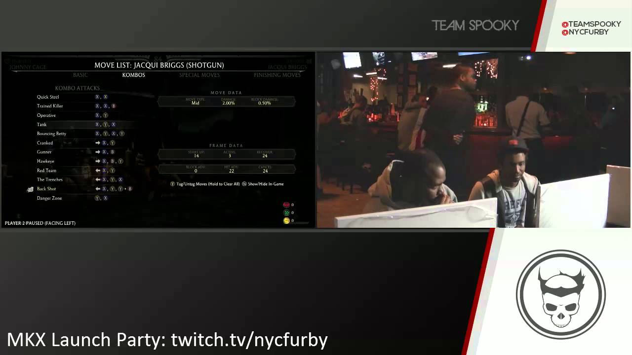 MKX Launch Party with the Testers - Stream: twitch.tv/nycfurby