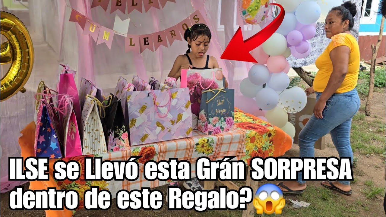 ILSE muy Emocionada😱 empezó abrir Todos sus REGALOS🎁 Pero Nunca imaginó que le dierán Esto?😱😱