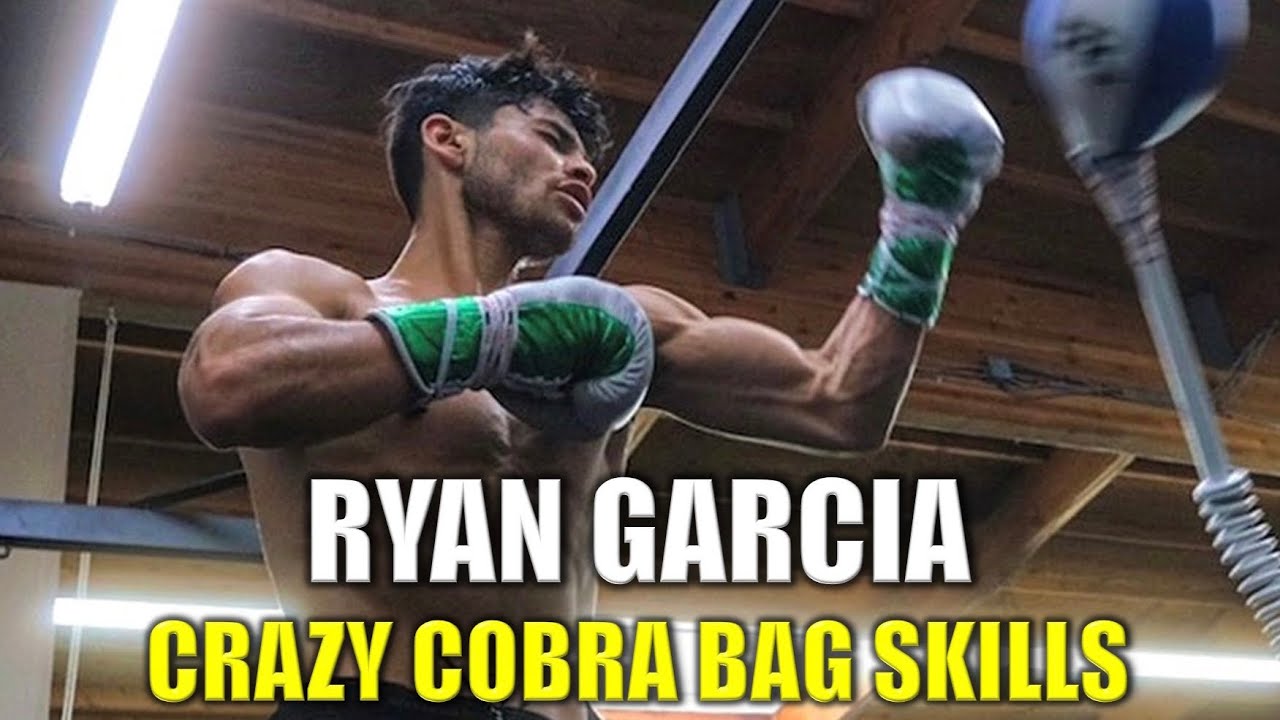 Ryan Garcia Cobra Bag Training YouTube
