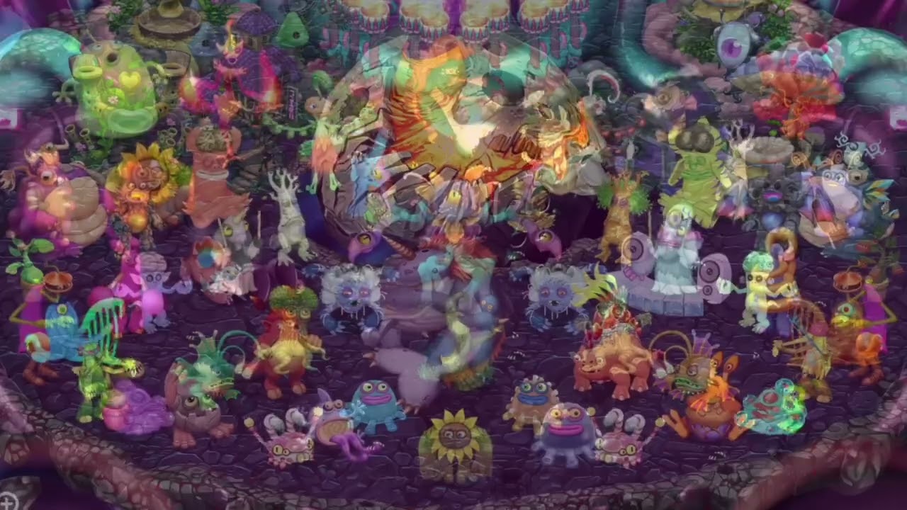 Space and Psychic Island Combined