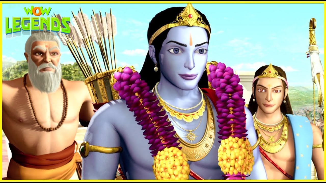 Ramayana: The Epic | Hindi Animated Cartoon For Kids | Ram Janam Aur Sita  Swayamwar | Wow Legends - YouTube