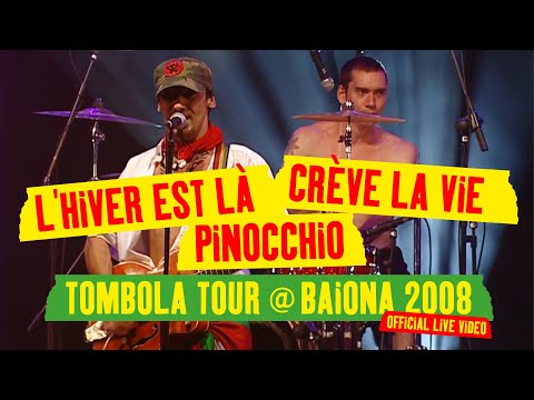 Manu Chao - L'Hiver est La? / Cre?v' La Vie / Pinocchio (Tombola Tour @ Baiona 2008) [Official Live]