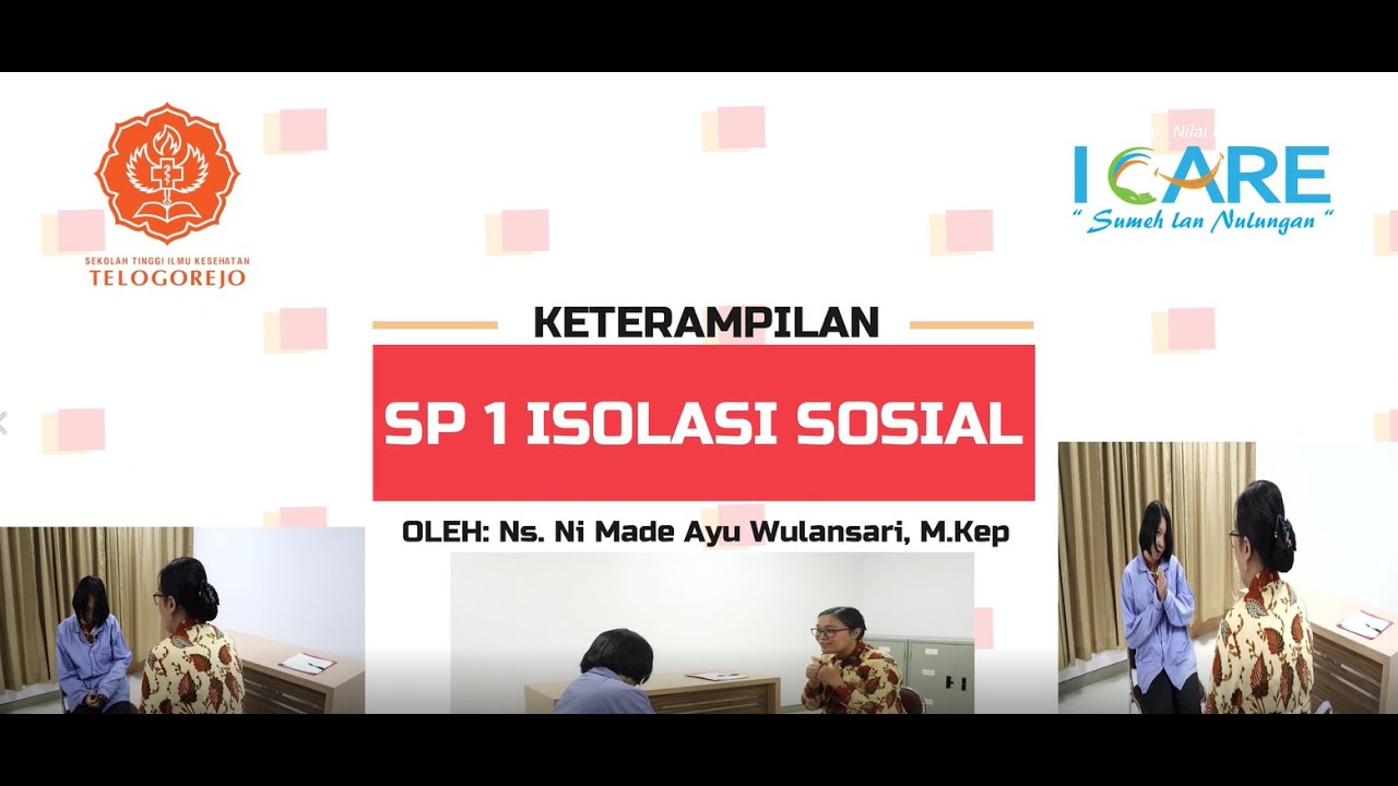 SP 1 ISOLASI SOSIAL