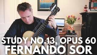 Study No.13, Opus 60 by Fernando Sor. Matthew McAllister (Guitar).