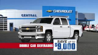 Central Chevrolet Huge Deals!!