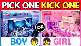 Pick One Kick One | 👦 Boys VS Girls Edition 👧