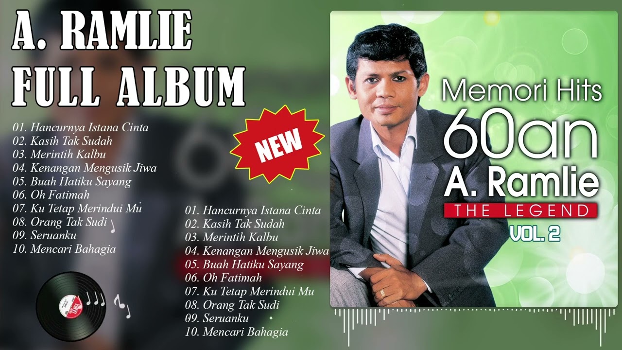 A. Ramlie - Full Album Vol. 2  - Kompilasi Kerkini