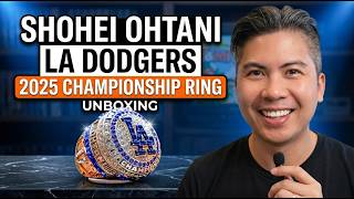 Shohei Ohtani 2025 Championship Ring Unboxing