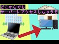 ポートフォワーディングでパブリックIPからサーバーにSSH接続でアクセスしよう