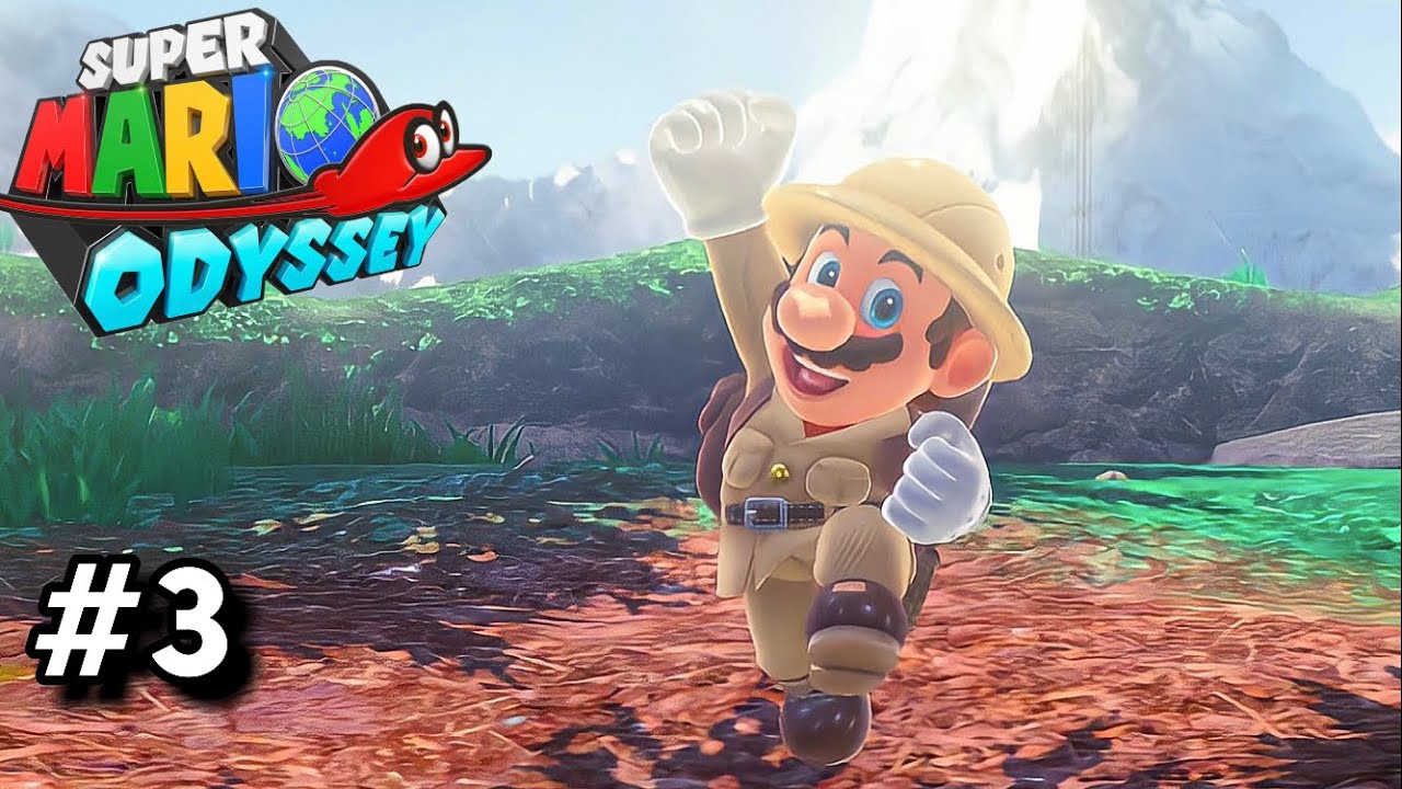 The Wooded Kingdom! Super Mario Odyssey Part 3 YouTube