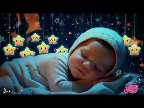 Beat Insomnia in 3 Minutes 💤 Baby Sleep Music 🌙 Mozart & Brahms Lullabies for Sweet Dreams