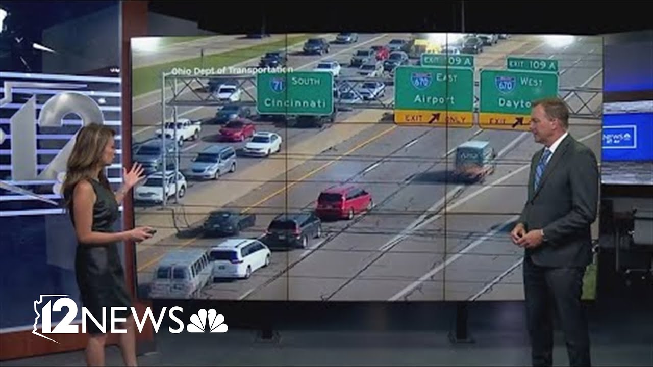 Car stops in middle of busy interstate, causes several vehicles to ...