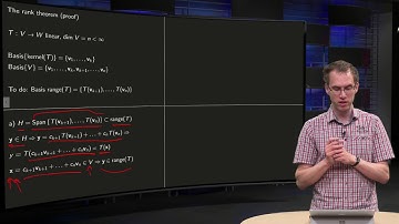 The rank theorem - proof