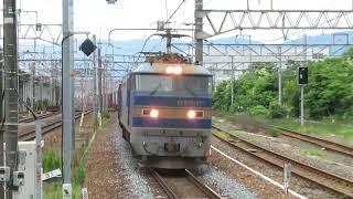 JR貨物 3095レ:大阪貨物ターミナル→富山貨物 EF510形 500番台 511号機（元北斗星）牽引