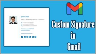 How To Give Custom Signatures To Gmail Mail