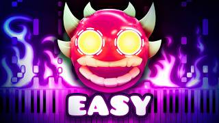 ORBIT - Geometry Dash | EASY Piano Tutorial