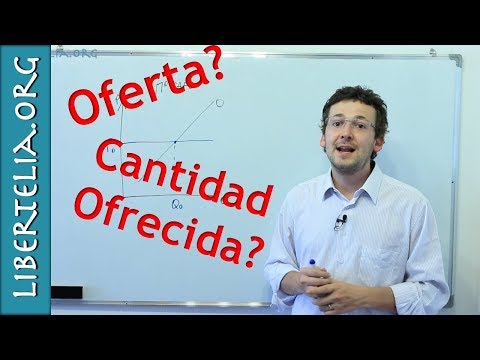 Video: ¿Cuál es la diferencia entre oferta y cantidad ofrecida en economía?