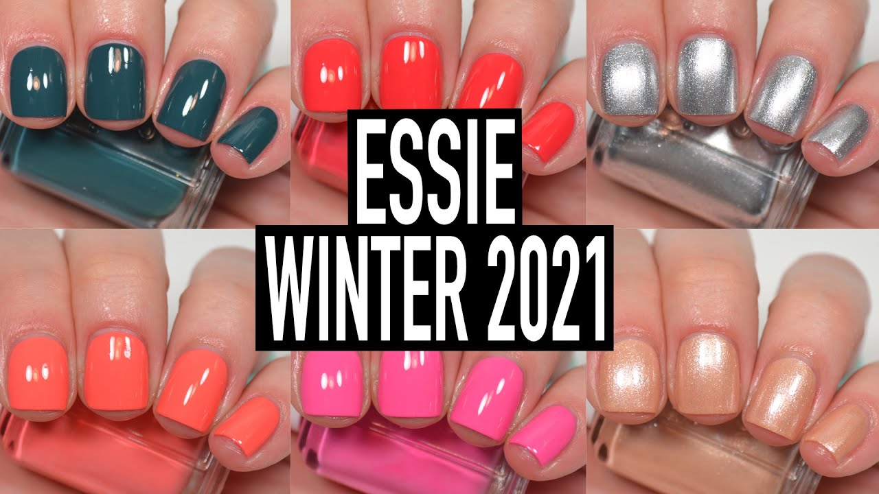 Essie Toy To The World (Winter Holiday 2021) Nail Polish Swatch & Review JESSFACE90 YouTube