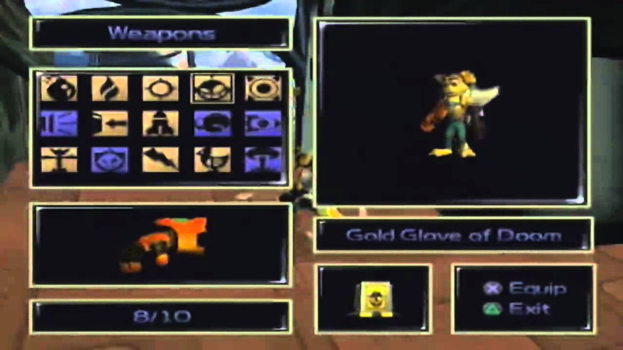 Ratchet And Clank 100 Run (Classics HD Version) Part 26 Gold Weapons, Behind The Scenes