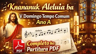 Aclamação V Domingo Tempo COmum Ano A.