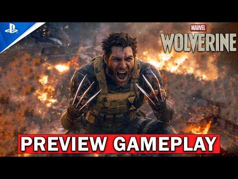 Marvel’s Wolverine Early Preview Gameplay - 4K (PS5 60 FPS)